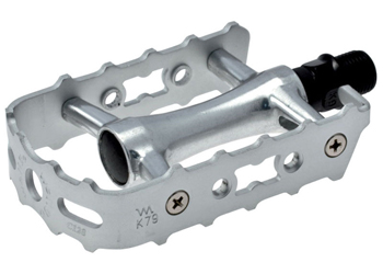 BRN Pedali MTB Alu-argento